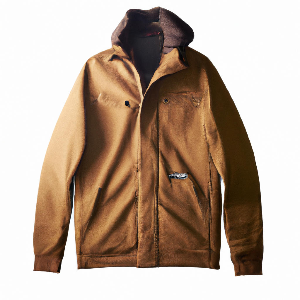 Premium Canadian Collection set with merino jacket, maple wood accents, and leather gear under aurora gradient light